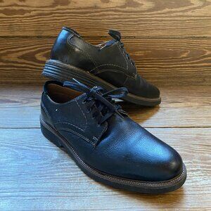 Dockers Mens 8M Parkway Genuine Leather Casual Lace-up Oxford Shoe Black Dress y